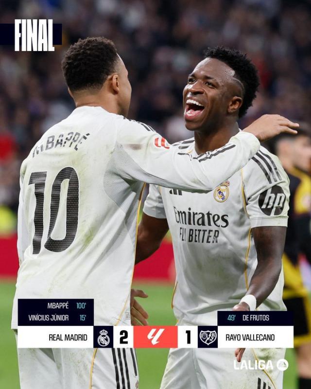 华体会hth sports-【西甲】熊皇破门姆皇点射 皇马2比1绝杀巴列卡诺！